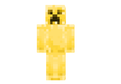  Gold Creeper Skin  Minecraft