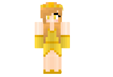  Gold Princess Skin  Minecraft