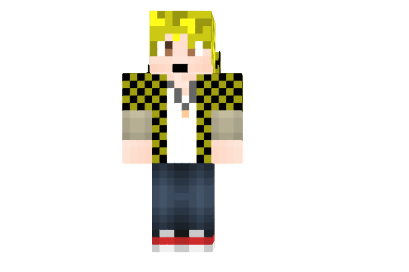  Golden Bajan Canadian Skin  Minecraft