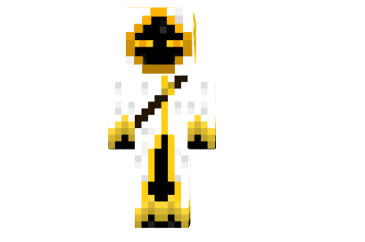  Golden Ender Archer Skin  Minecraft