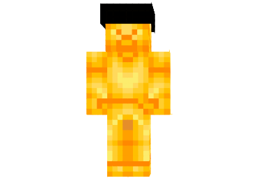  Golden Steve Skin  Minecraft