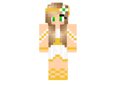Скачать Greek Goddess Skin для Minecraft