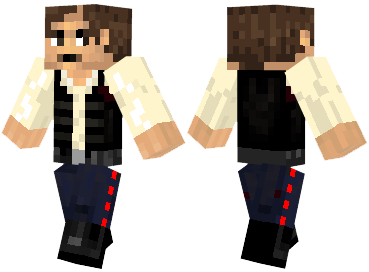  Han Solo Skin  Minecraft