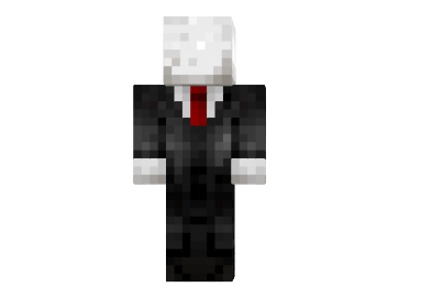  HD Slender Man Skin  Minecraft