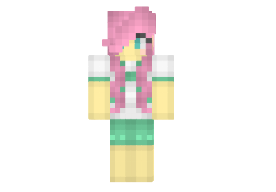  Human Fluttershy Skin  Minecraft