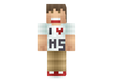  I Love Harlem Shake Skin  Minecraft