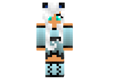  Icy Kitty Skin  Minecraft