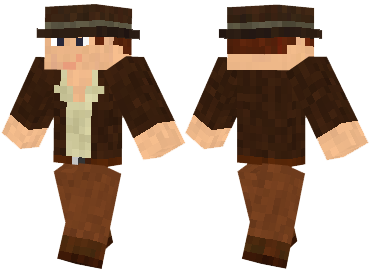  Indiana Jones Skin  Minecraft