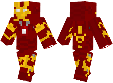  Iron Man Skin  Minecraft