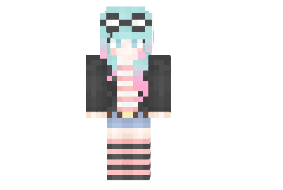  Jennifer JellyBean The Scientist Redo Skin  Minecraft