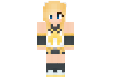  Kagamine Rin Skin  Minecraft