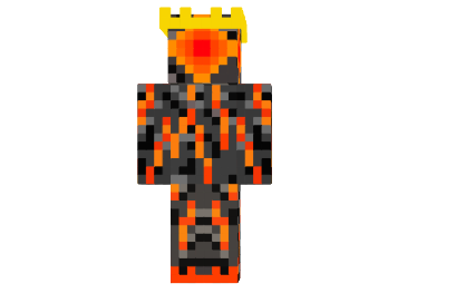  Lava King Skin  Minecraft