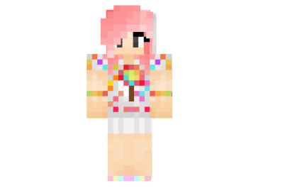  Lolipop Sprinkles Candy Skin  Minecraft