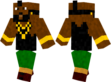  Mr.T Skin  Minecraft