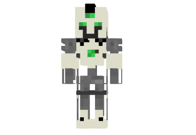  Necron Warrior Skin  Minecraft