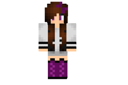  Night Vale High School Girl Skin  Minecraft