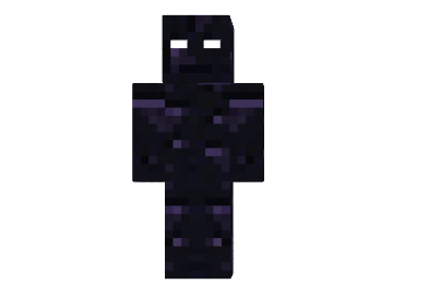  Obsidian Herobrine Skin  Minecraft