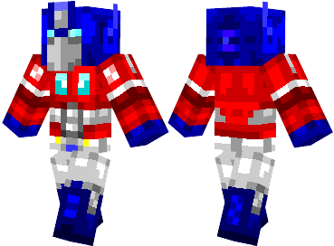  Optimus Prime Skin  Minecraft