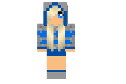  Ore hoodie Girl Skin  Minecraft