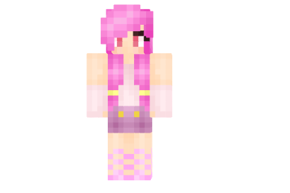  Original Fredsons Fashion Pink Skin  Minecraft