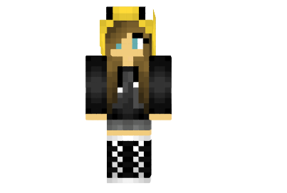  Pac Man Girl Skin  Minecraft