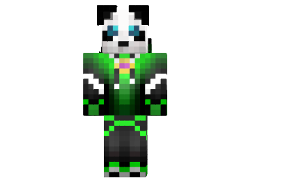  Parkour Panda HD Skin  Minecraft