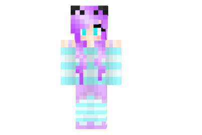  Pastel Cat Girl Skin  Minecraft