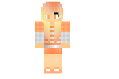  Peachy Gurl Skin  Minecraft