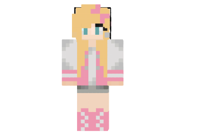  Pig Agent Girl Skin  Minecraft