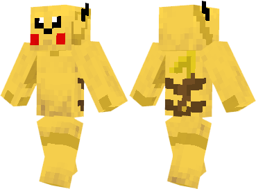  Pikachu Skin  Minecraft