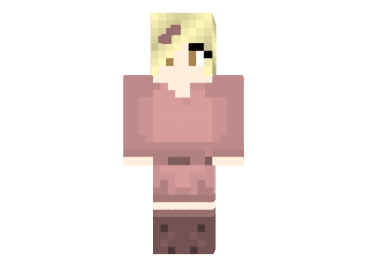  Pink Country Girl Skin  Minecraft