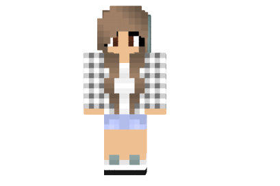  Plaid Tomboy Skin  Minecraft