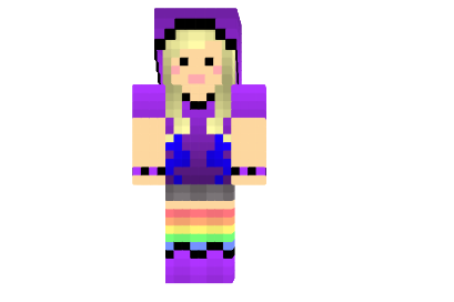  Purpley Hoodie Skin  Minecraft