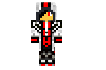  Red Creeper Guy Skin  Minecraft