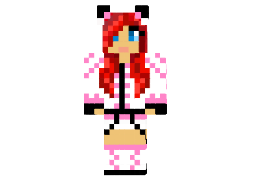  Red Hair Skin  Minecraft