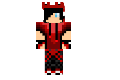  Red King Skin  Minecraft