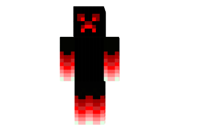  Red Spirit Creeper Skin  Minecraft