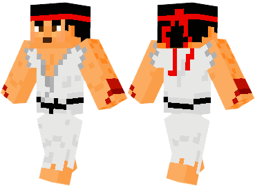  Ryu Skin  Minecraft