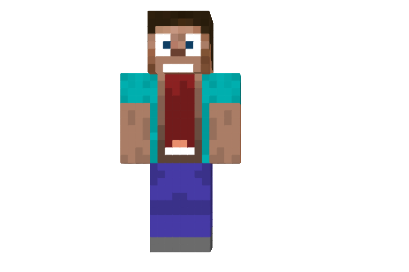  Scared Steve Skin