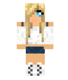  Sexy Blondie Girl Skin  Minecraft