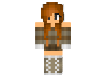  SockMonkey Girl Skin  Minecraft