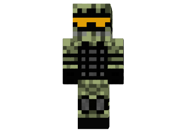  Soldier With Goggles Skin  Minecraft