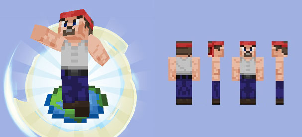  Sphax PureBDcraft Hero Skin  Minecraft