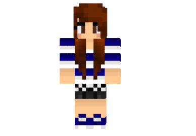  Spirit Collection Blue Stripes Skin  Minecraft