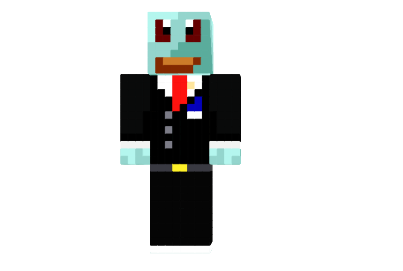  Squirtle In Tux Skin  Minecraft