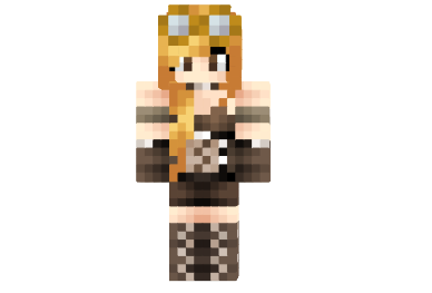  Steampunk Female Skin  Minecraft