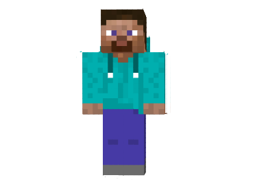  Steve With A Hoodie Skin  Minecraft