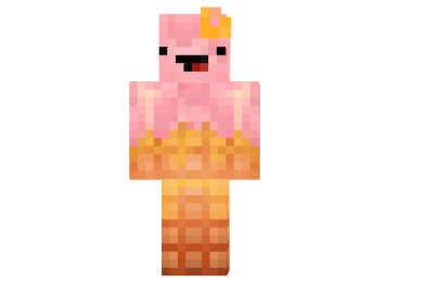  Strawberry Honey Ice Skin  Minecraft