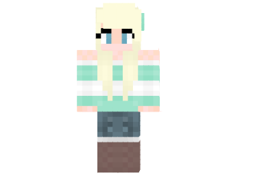  Striped Skin  Minecraft