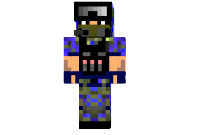  Swamp Soldier Skin  Minecraft